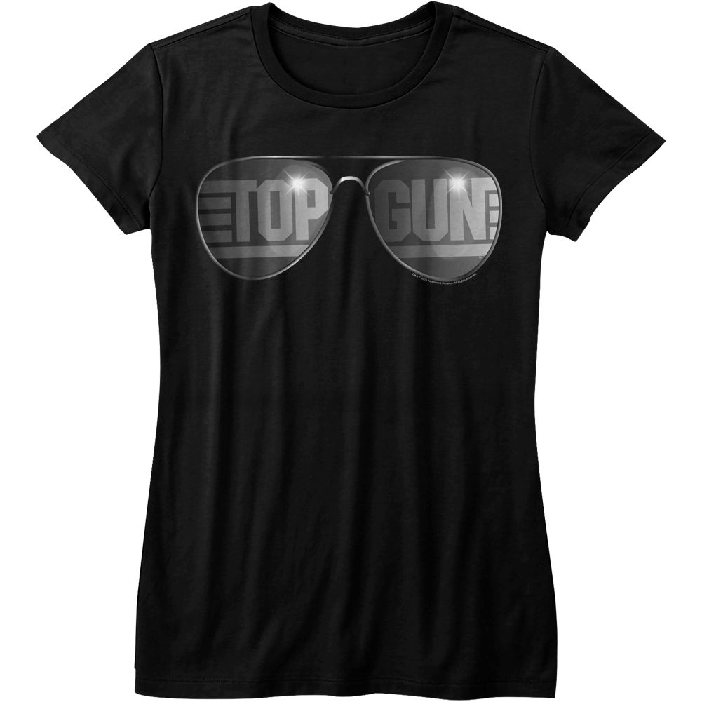 Top Gun Top Shades Black Women's T-Shirt