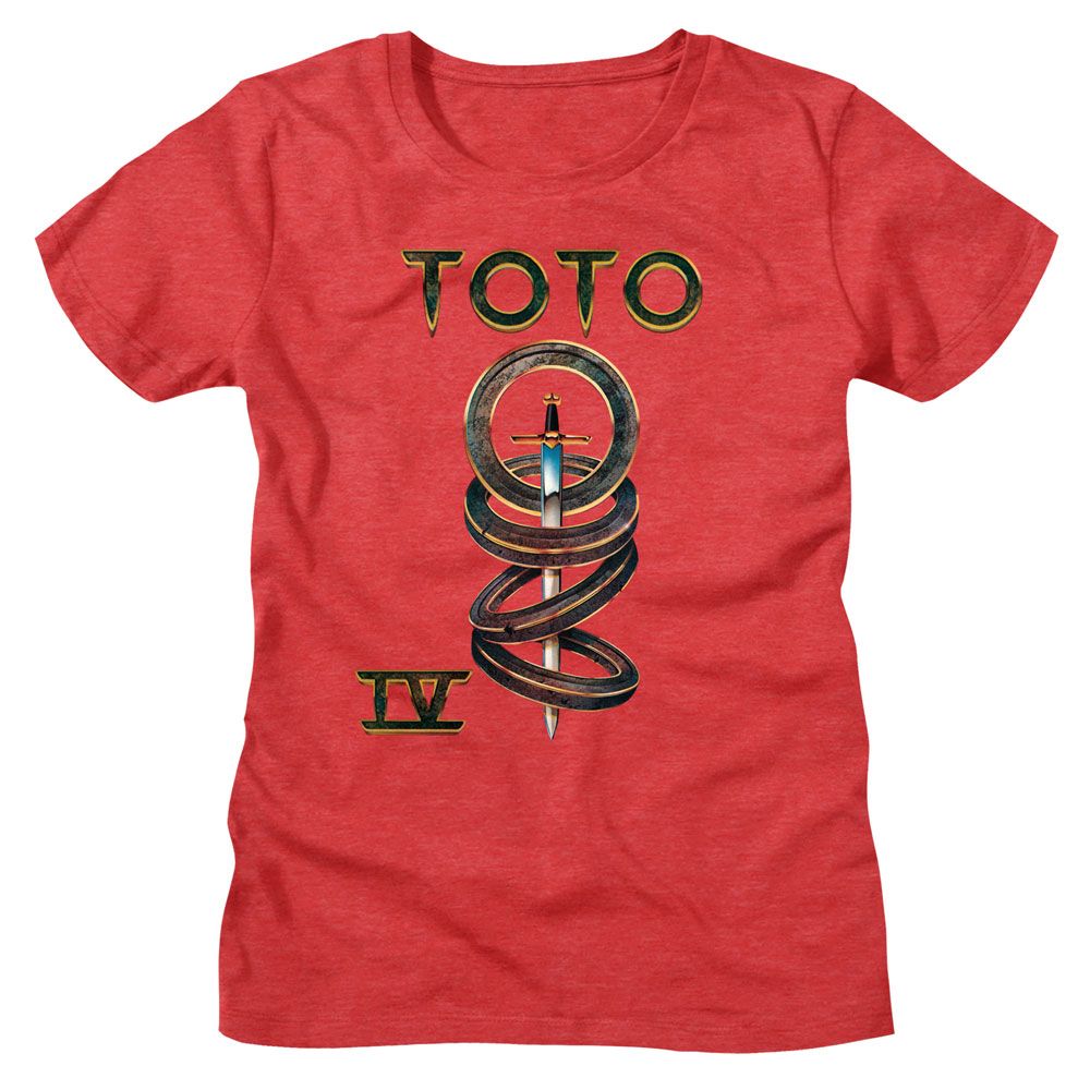 Toto Toto Iv Album Cover Heather Red Women's T-Shirt