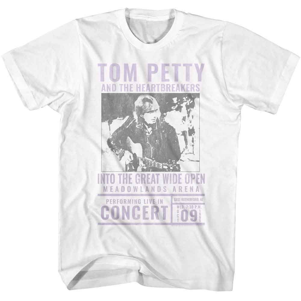 Tom Petty Into the Great Wide Open White T-Shirt