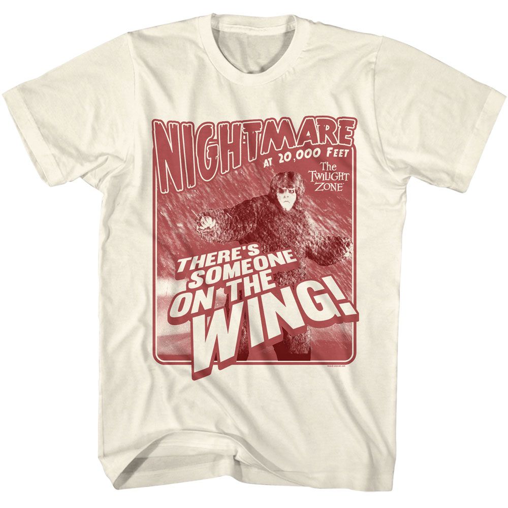 Twilight Zone Nightmare Natural T-Shirt