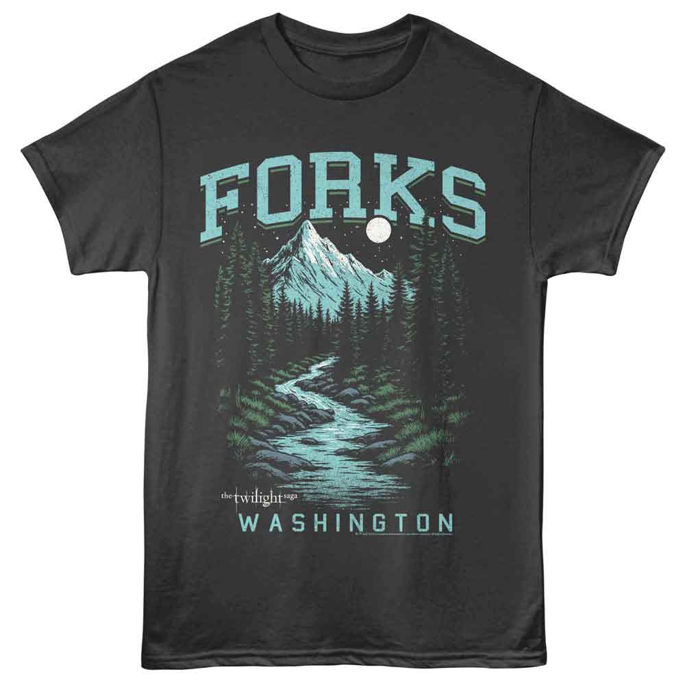 Twilight Forks WA Smoke T-Shirt