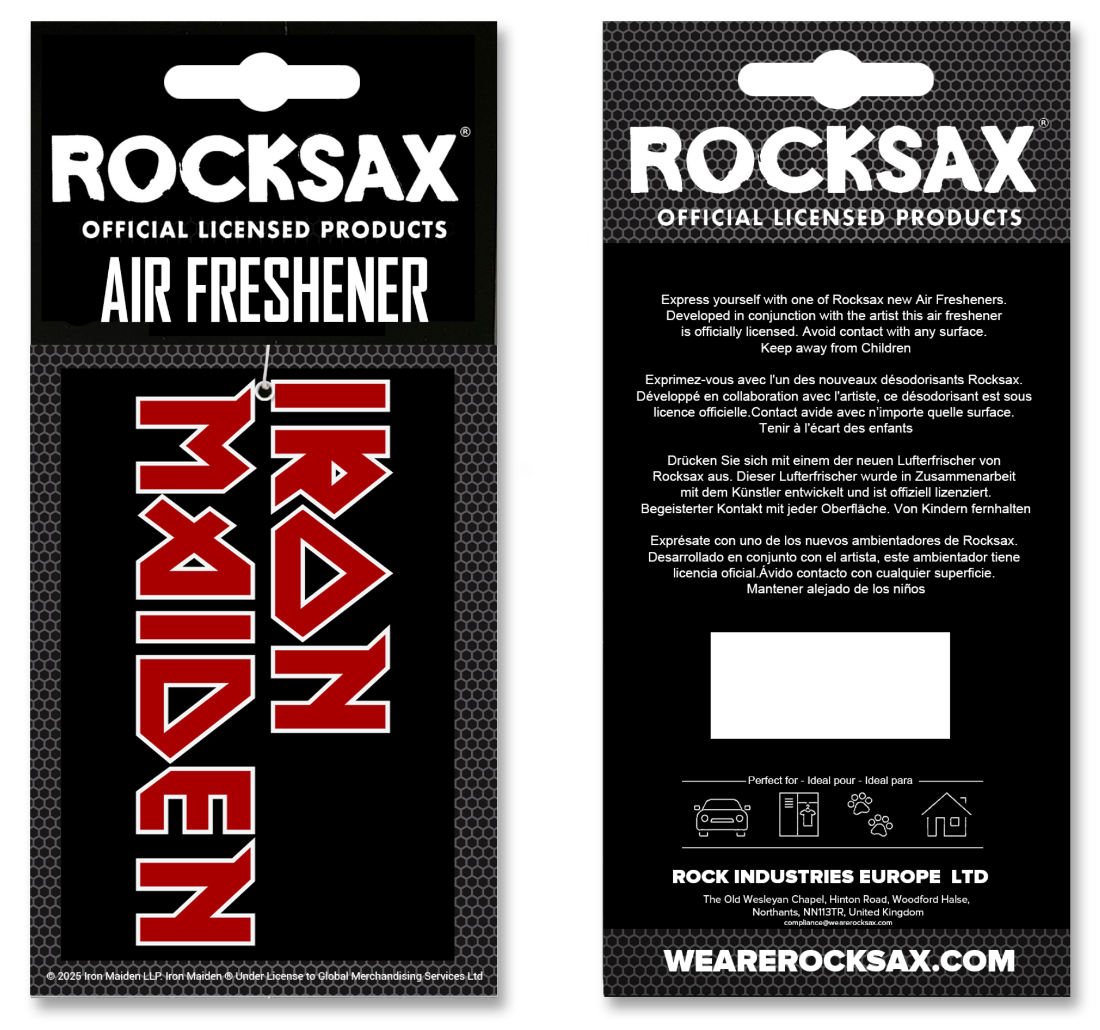 Wholesale Air Fresheners - Iron Maiden