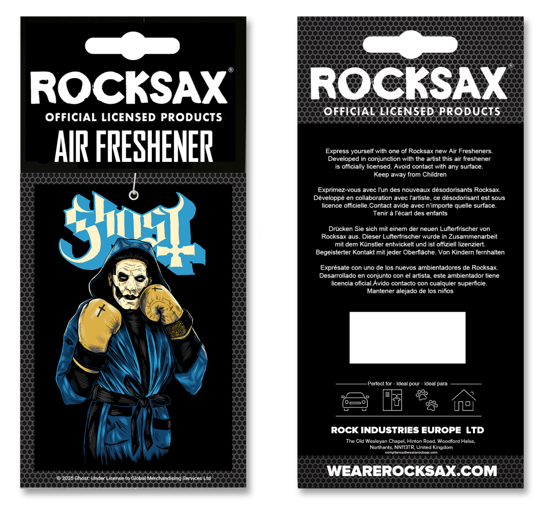 Wholesale Band Air Fresheners - Ghost