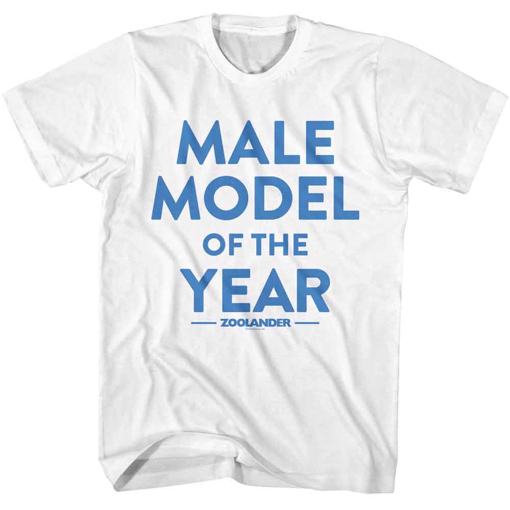 Zoolander Male Model White T-Shirt