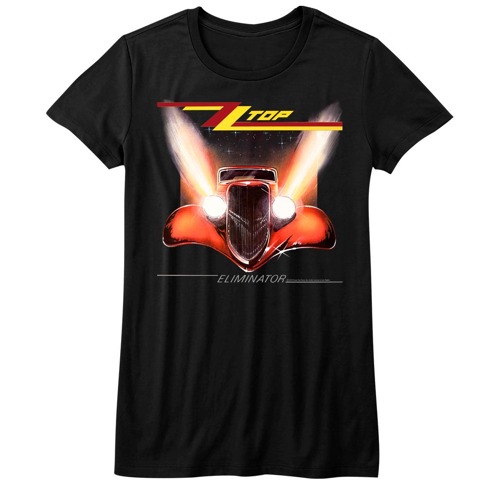 ZZ Top Eliminator Cover Black Women's T-Shirt