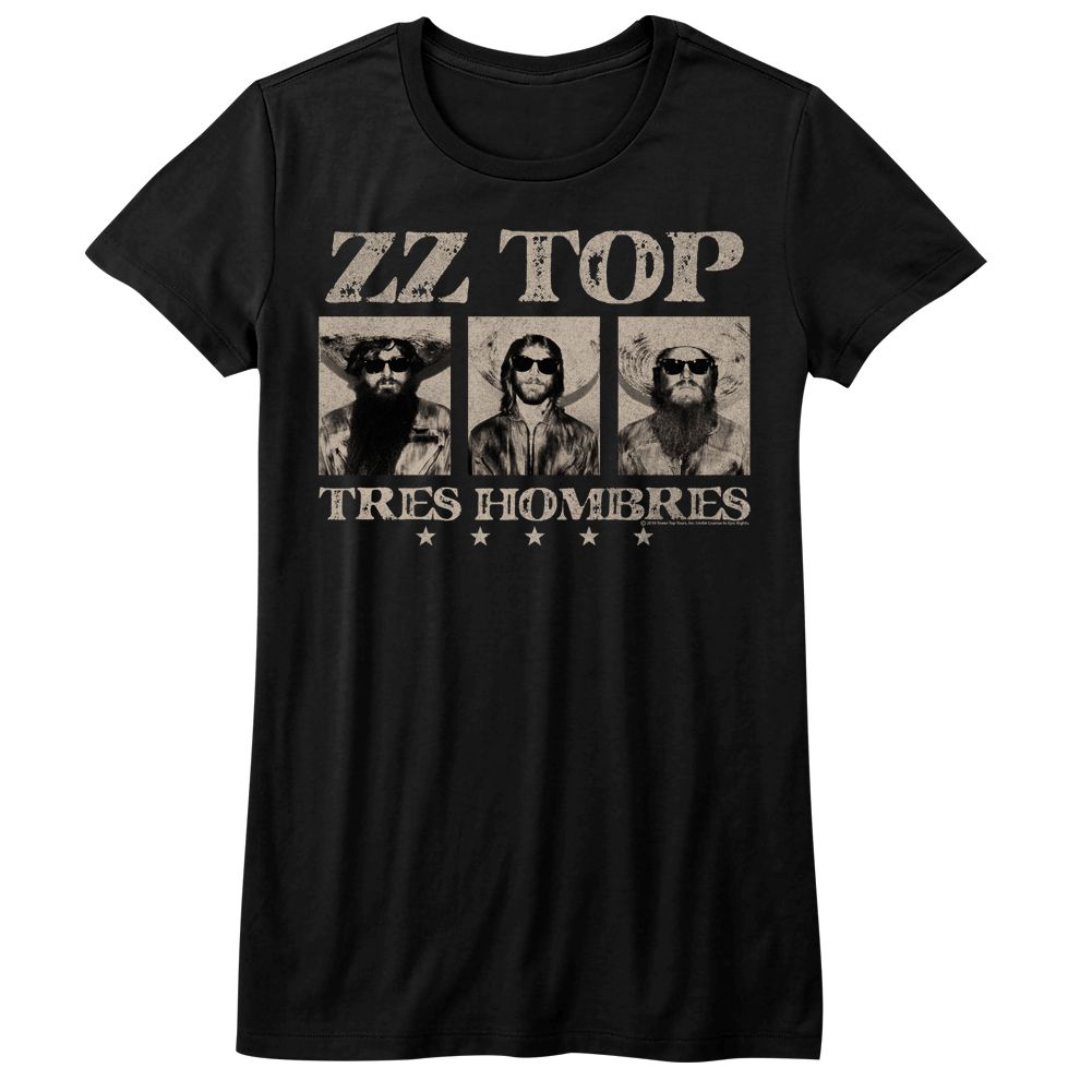 ZZ Top ZZ Top Black Women's T-Shirt
