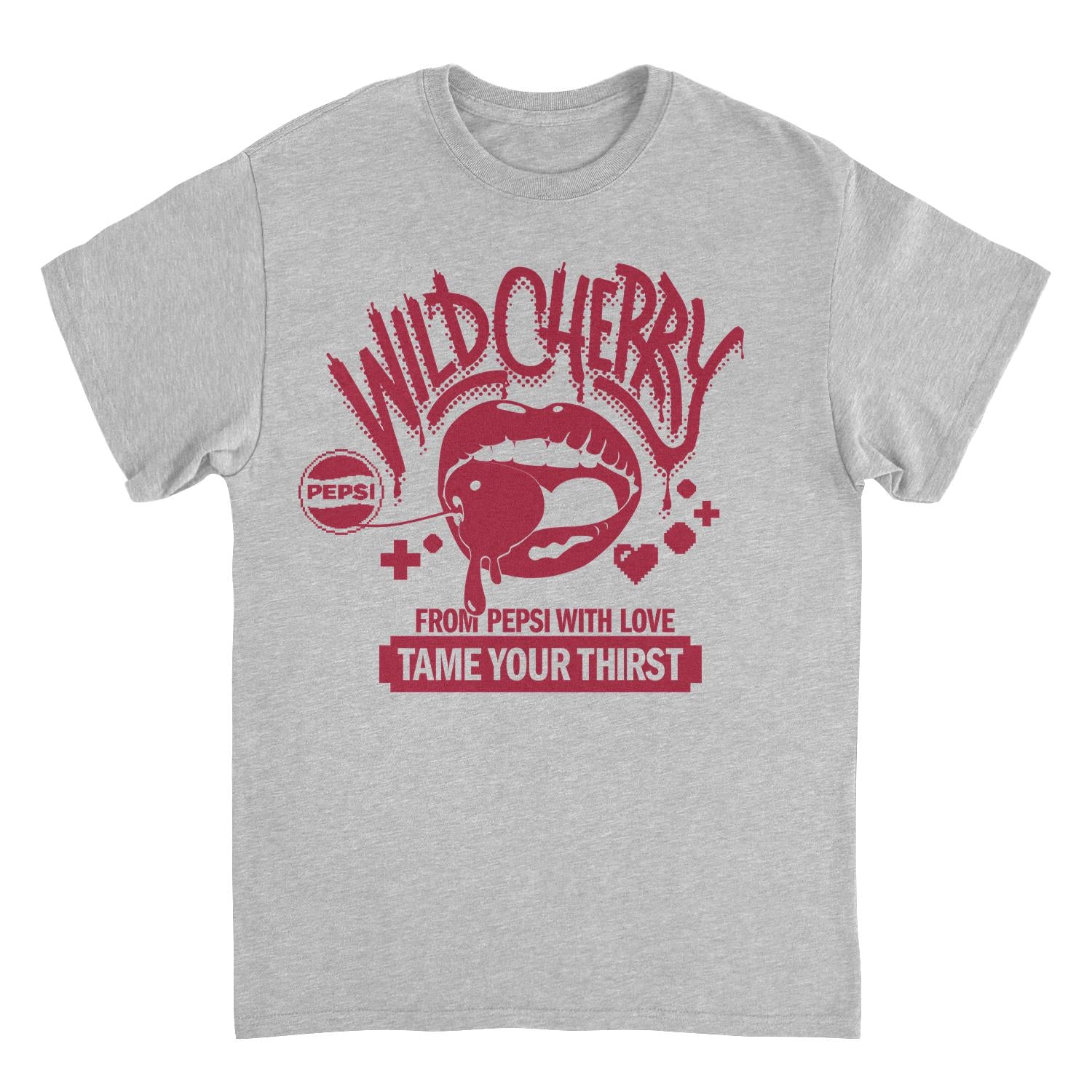 Pepsi Taste the Cherry Pepsi Sport Gray T-Shirt