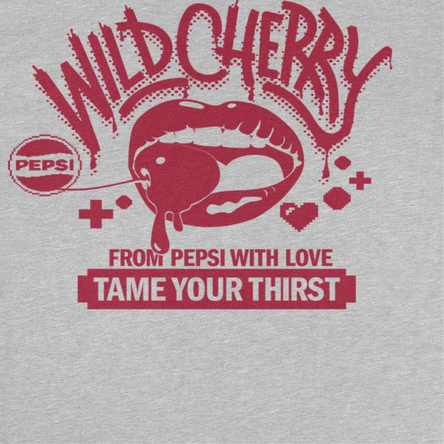 Pepsi Taste the Cherry Pepsi Sport Gray T-Shirt