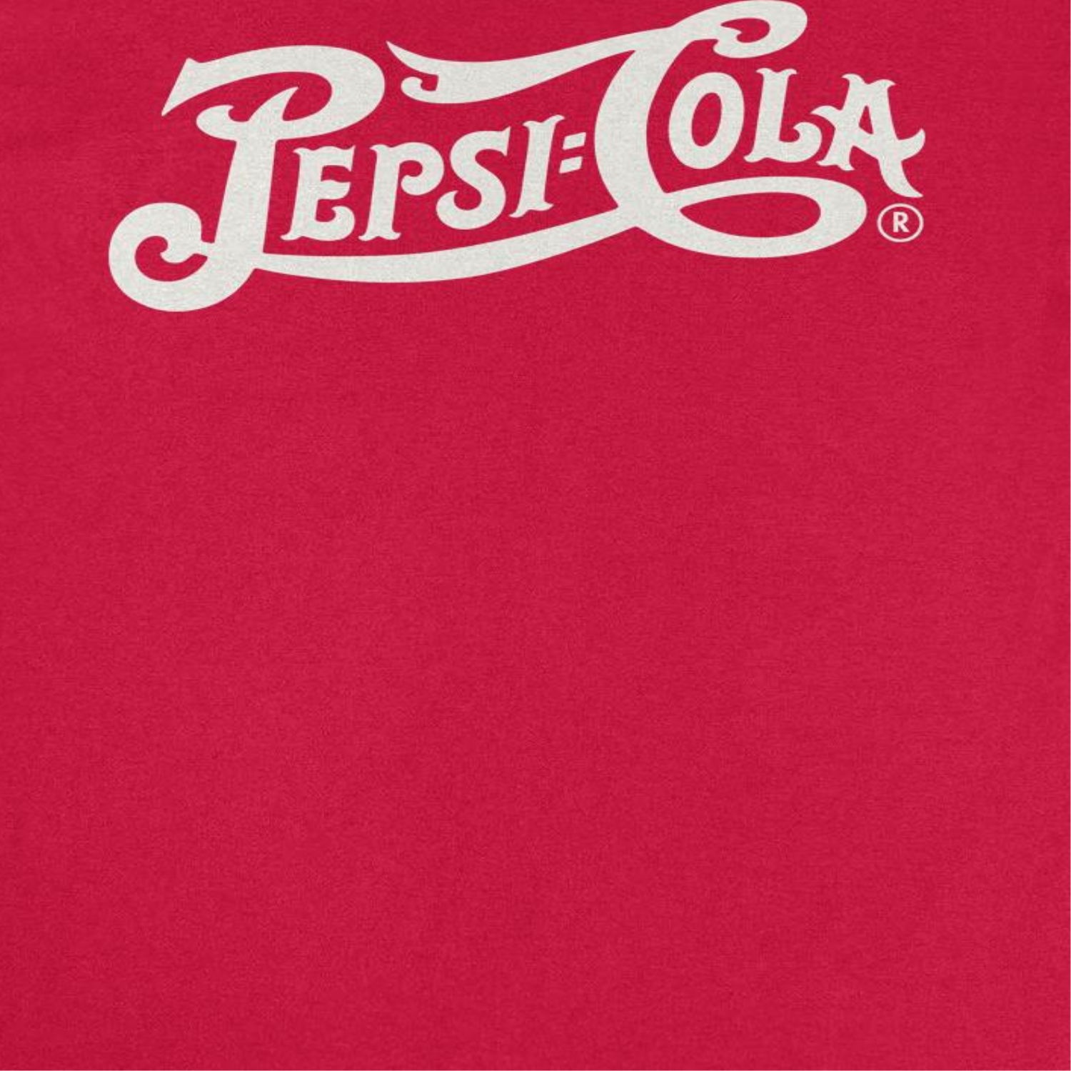 Pepsi Vintage Logo Invert Red T-Shirt