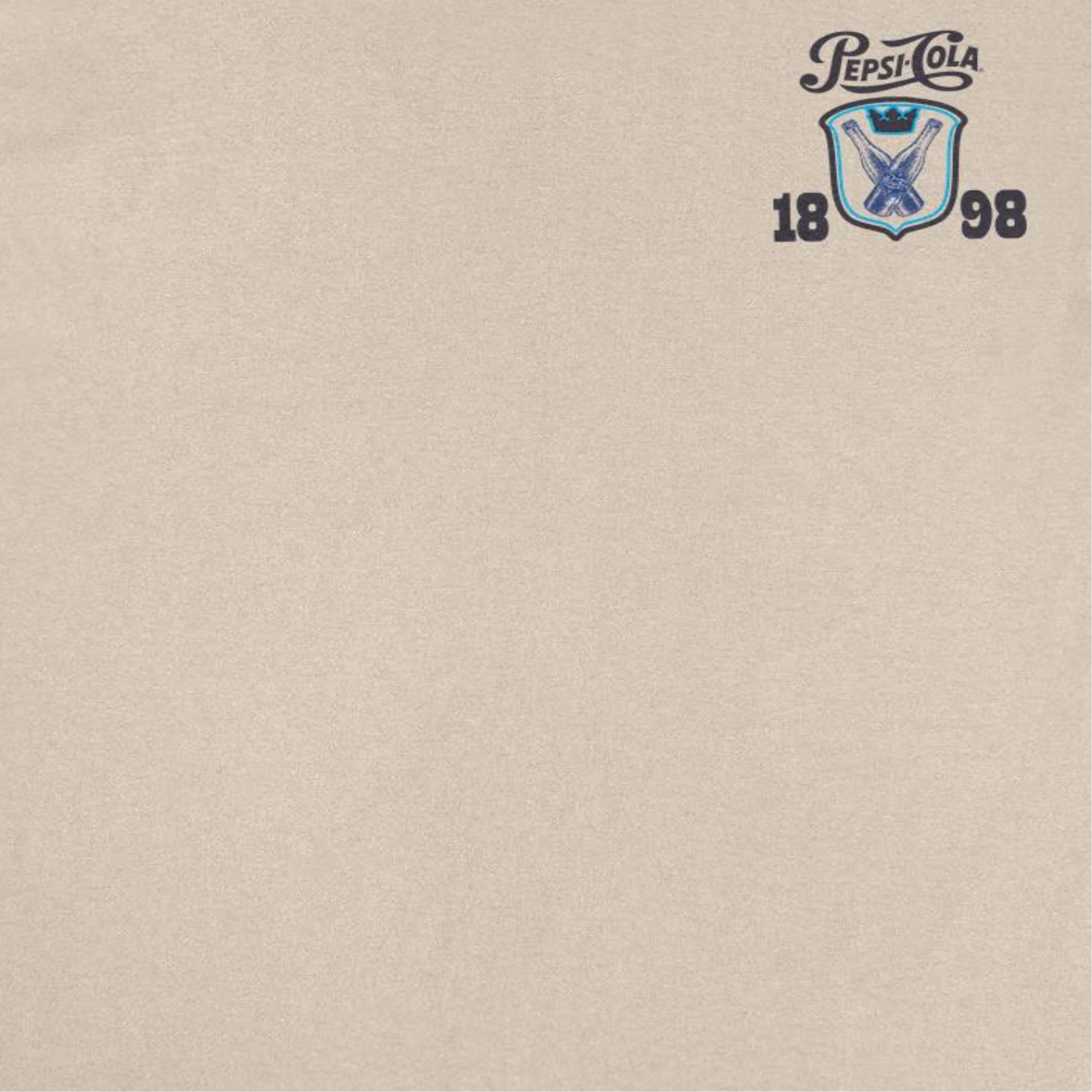 Pepsi Crest 1898 Sand T-Shirt