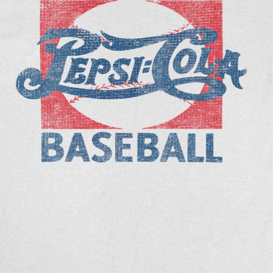 Pepsi Baseball White T-Shirt