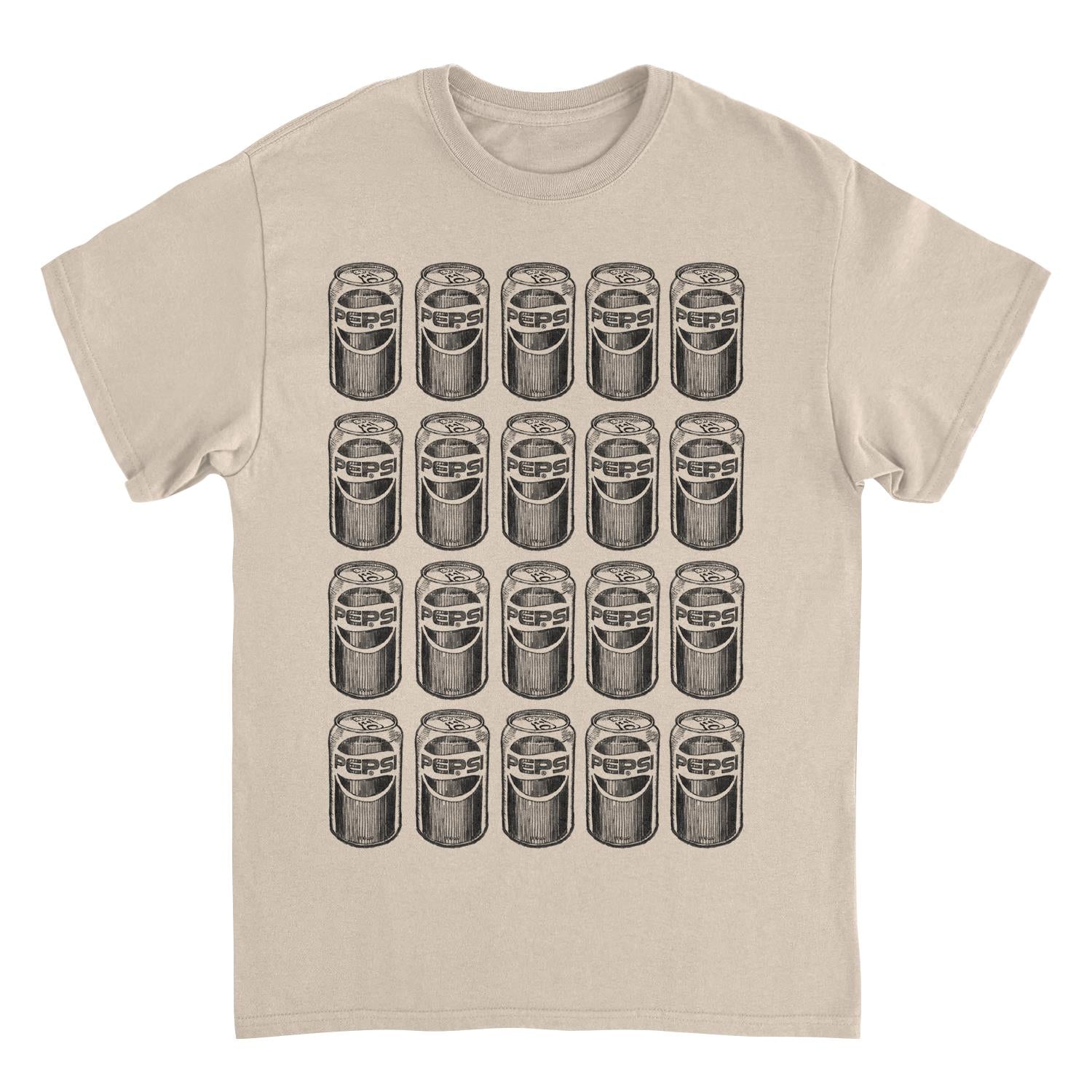 Pepsi Many Cans Sand T-Shirt
