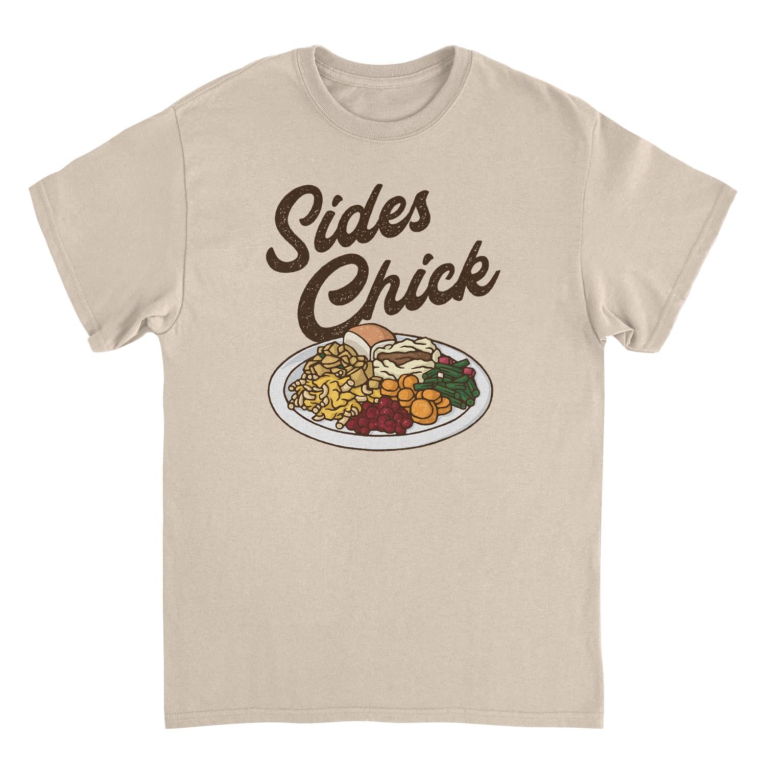 Wholesale Thanksgiving T-Shirt - Sides Chick