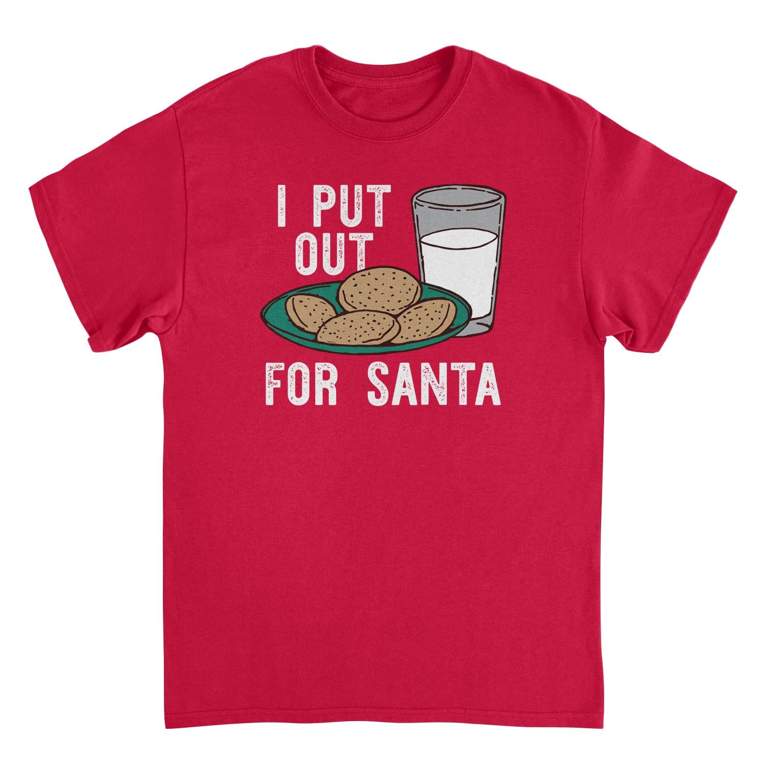 Wholesale Christmas T-Shirt - I Put Out for Santa