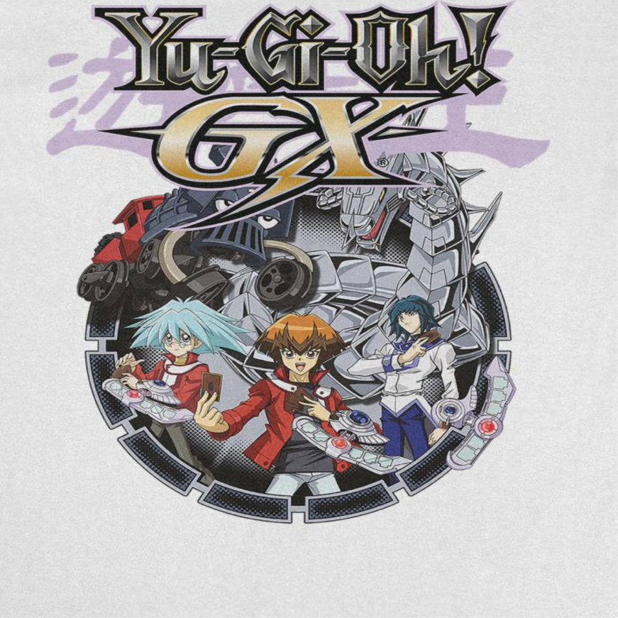 Yu-Gi-Oh GX White T-Shirt