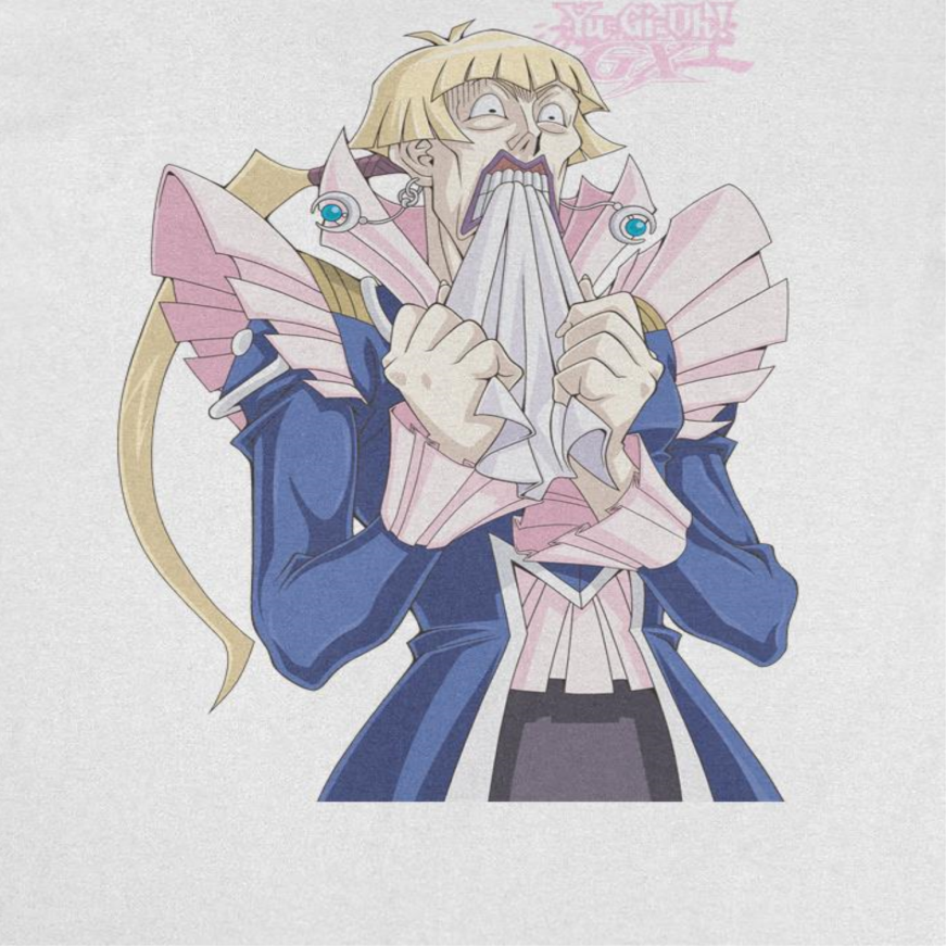 Yu-Gi-Oh GX Vellian Crowler White T-Shirt