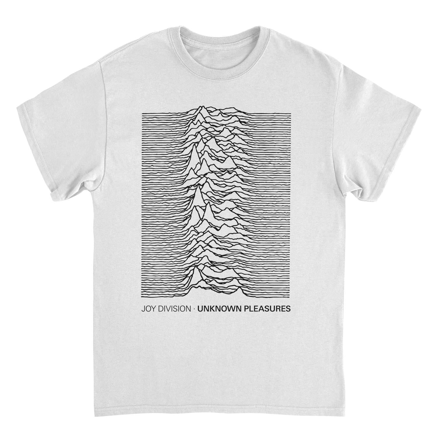 Wholesale Joy Division Unknown Pleasures Text Band T-Shirt
