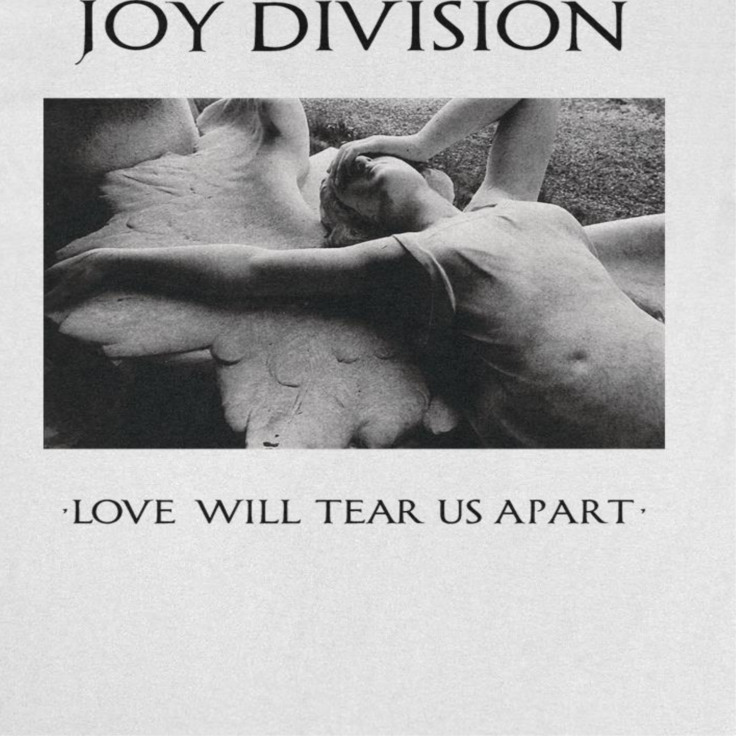 Wholesale Joy Division Love Will Tear Us Apart Black Band T-Shirt