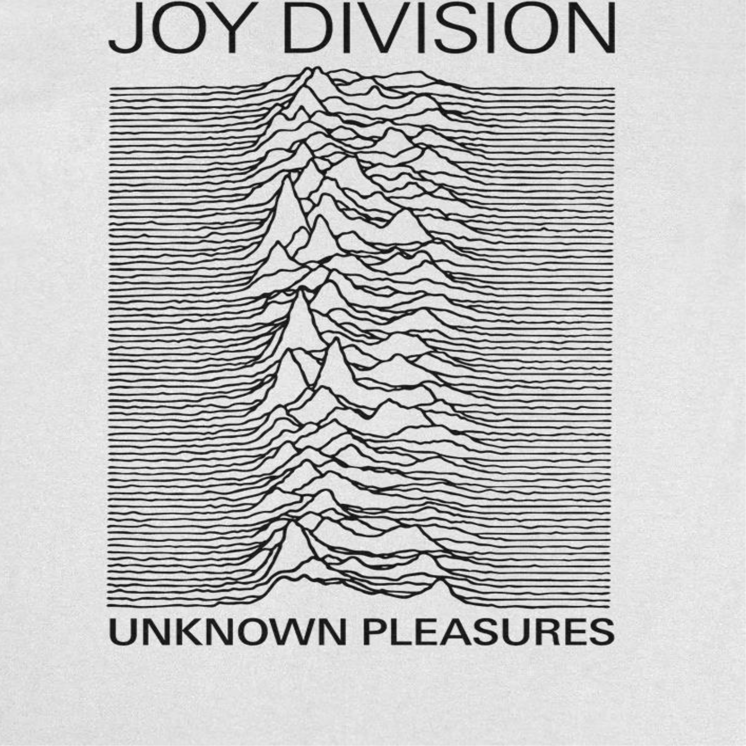 Wholesale Joy Division Unknown Pleasures Titles Band T-Shirt