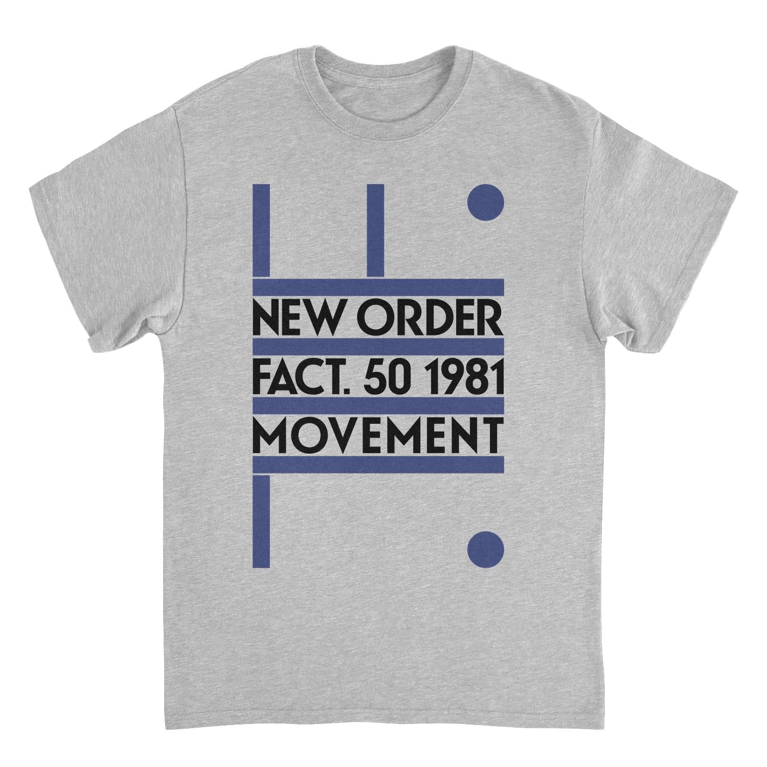 Wholesale New Order Fact Movement Band T-Shirt