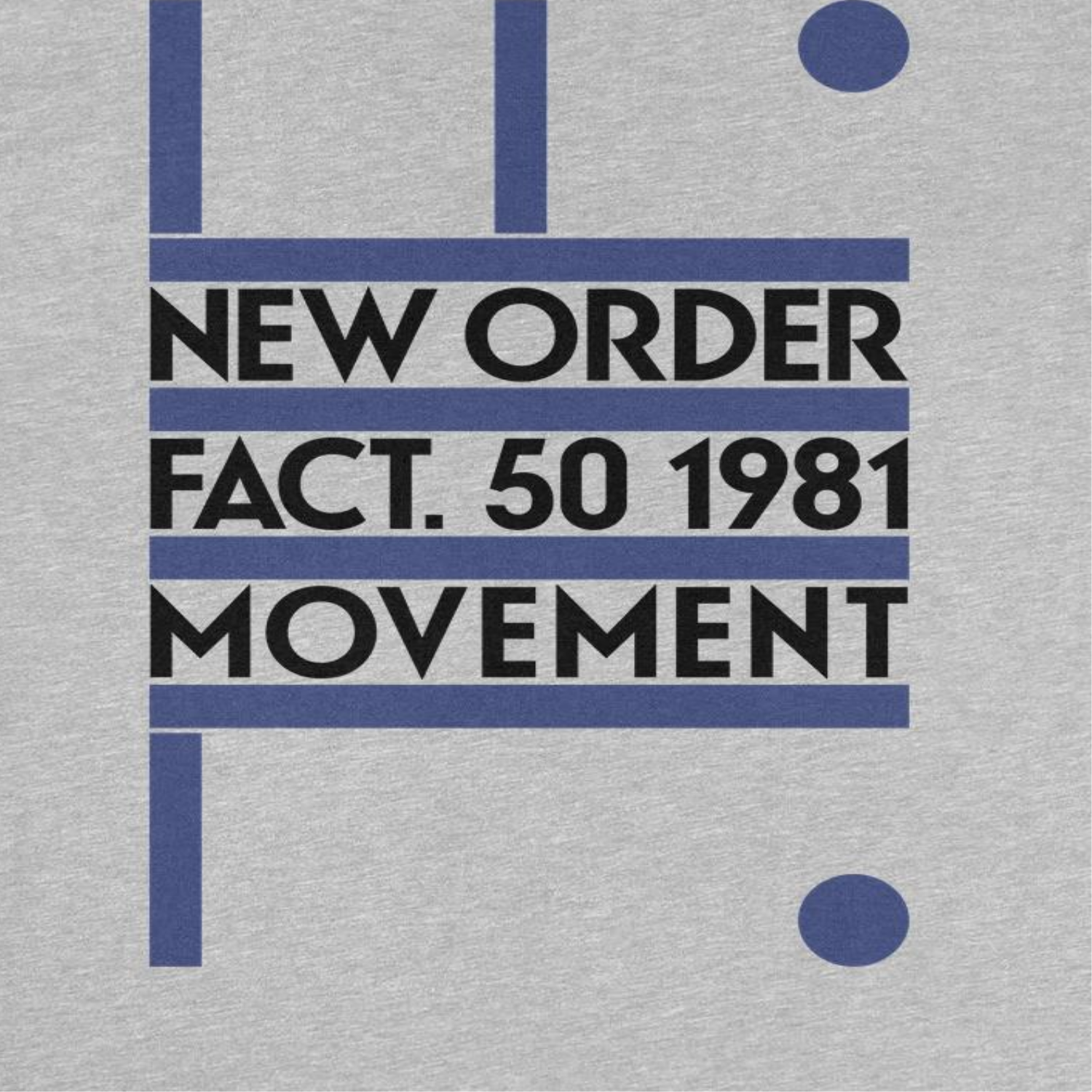 Wholesale New Order Fact Movement Band T-Shirt