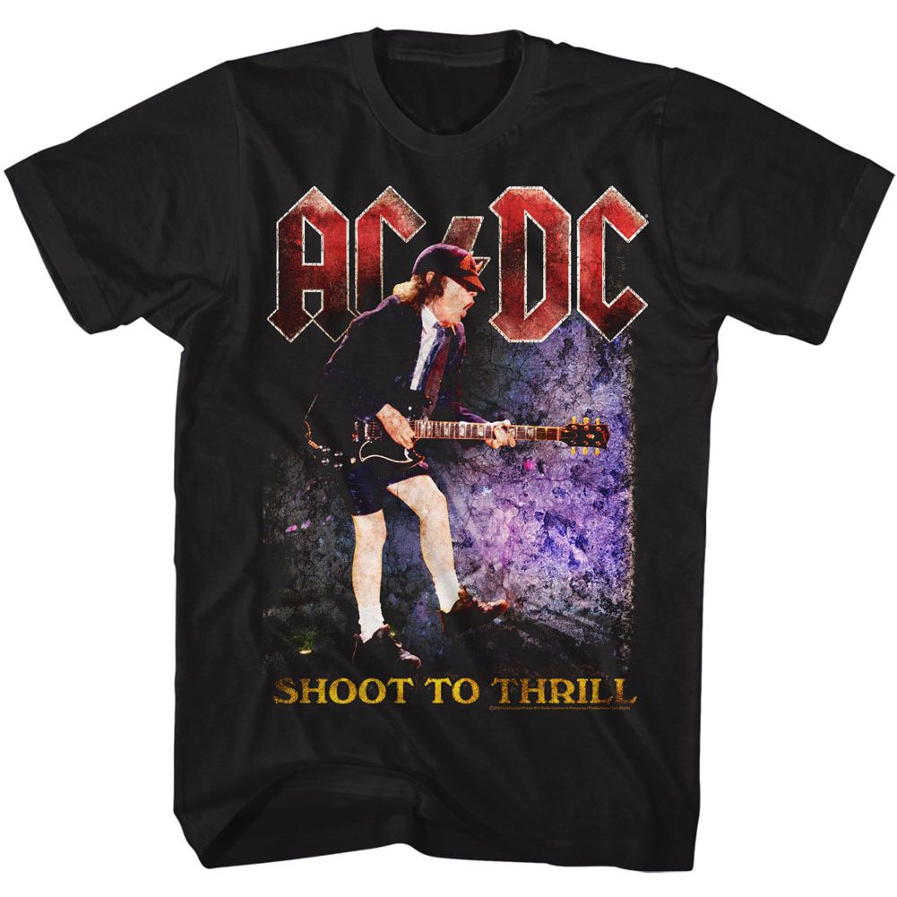 Wholesale AC/DC Shoot to Thrill T-Shirt 2