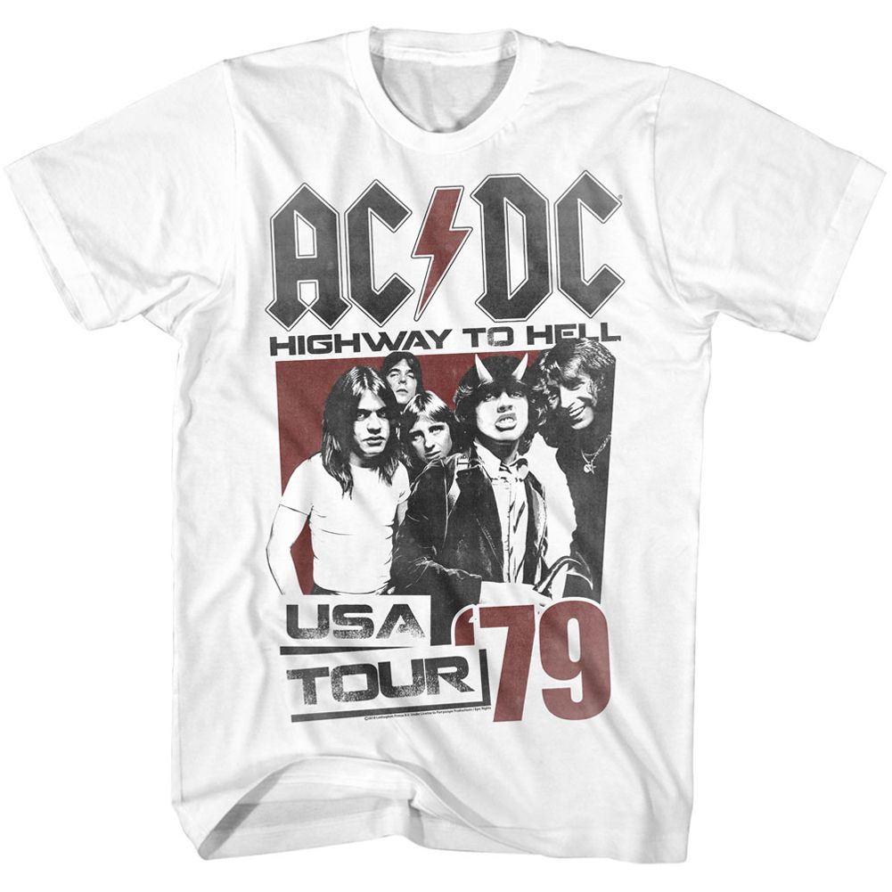 Wholesale AC/DC Helltour79 T-Shirt