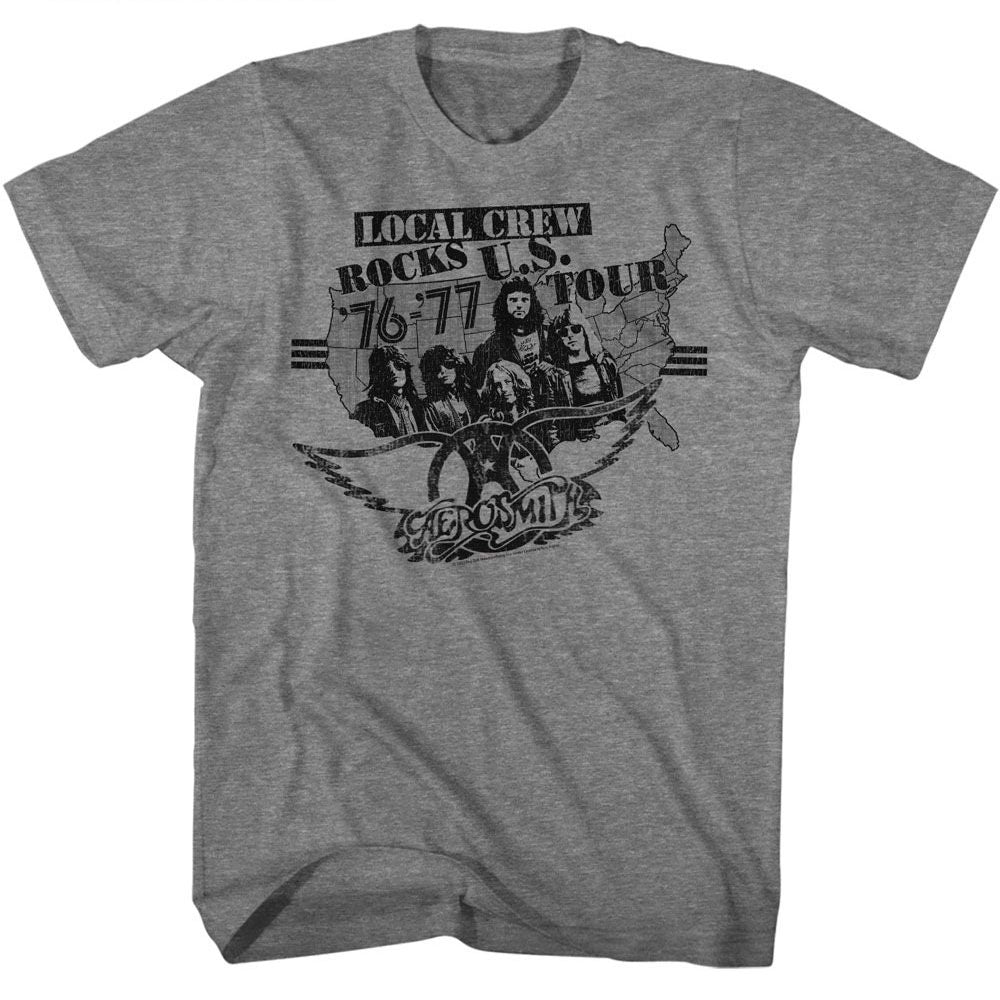 Wholesale Aerosmith Local Crew T-Shirt