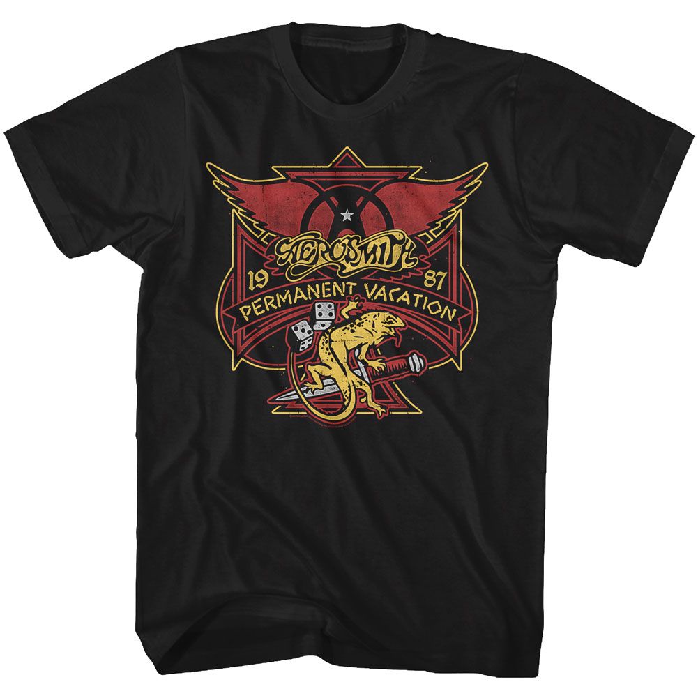 Wholesale Aerosmith Perm Vacay Lizard T-Shirt