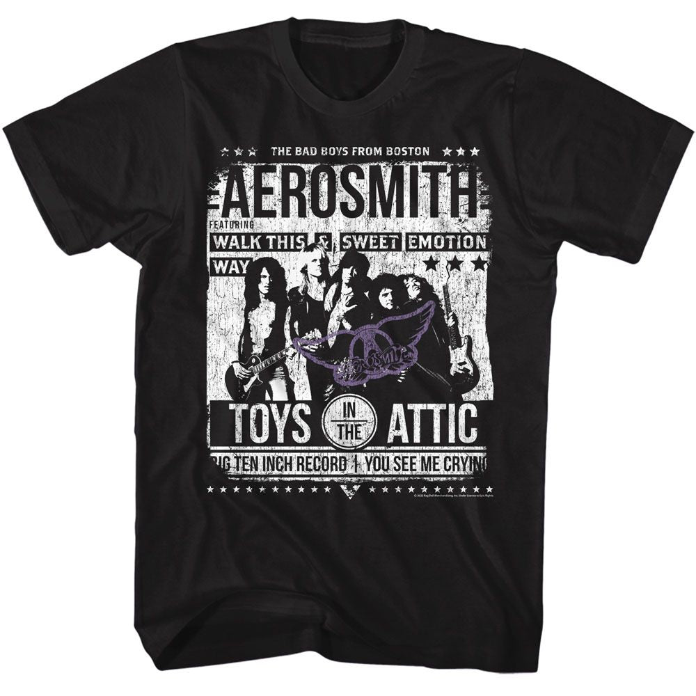 Wholesale Aerosmith Aero Poster T-Shirt