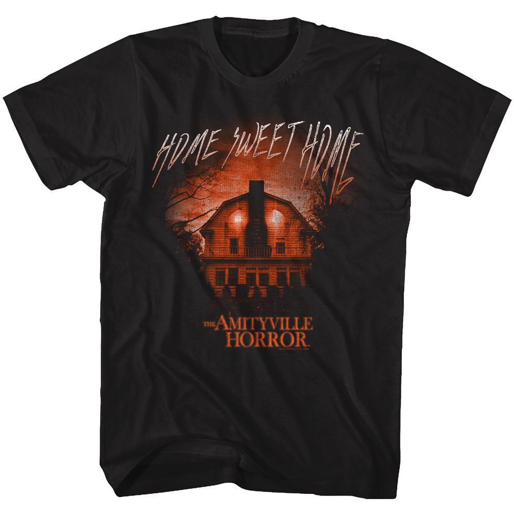 Wholesale Amityville Horror Movie Get Out Black Adult T-Shirt