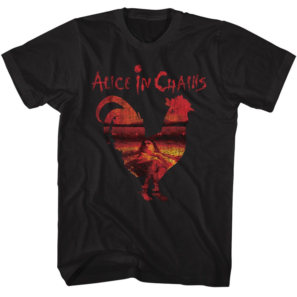 Wholesale Alice in Chains Dirt Album Rooster T-Shirt