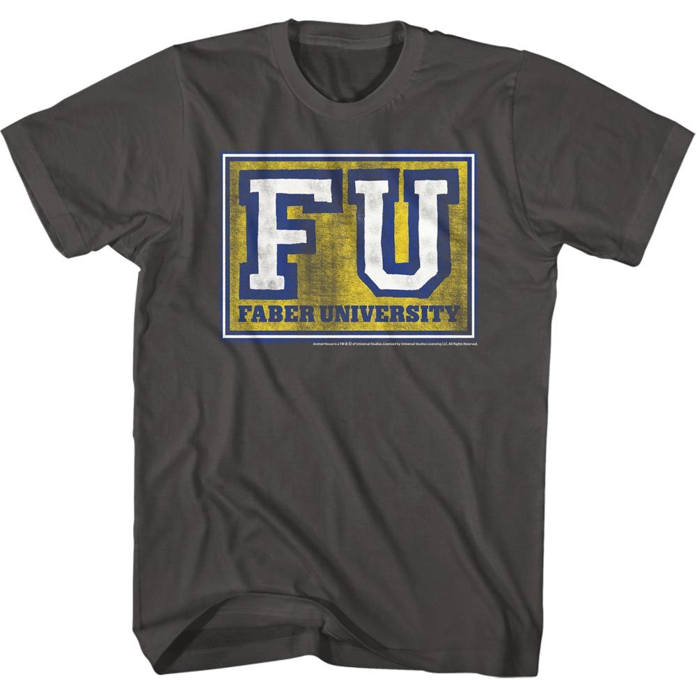 Wholesale Animal House Movie Fu Solid Smoke Adult T-Shirt