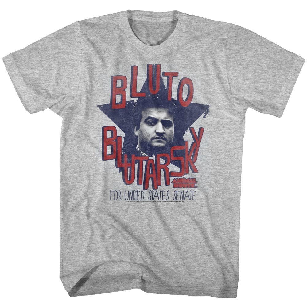 Wholesale Animal House Movie Bluto 2014 Heather Gray Adult T-Shirt