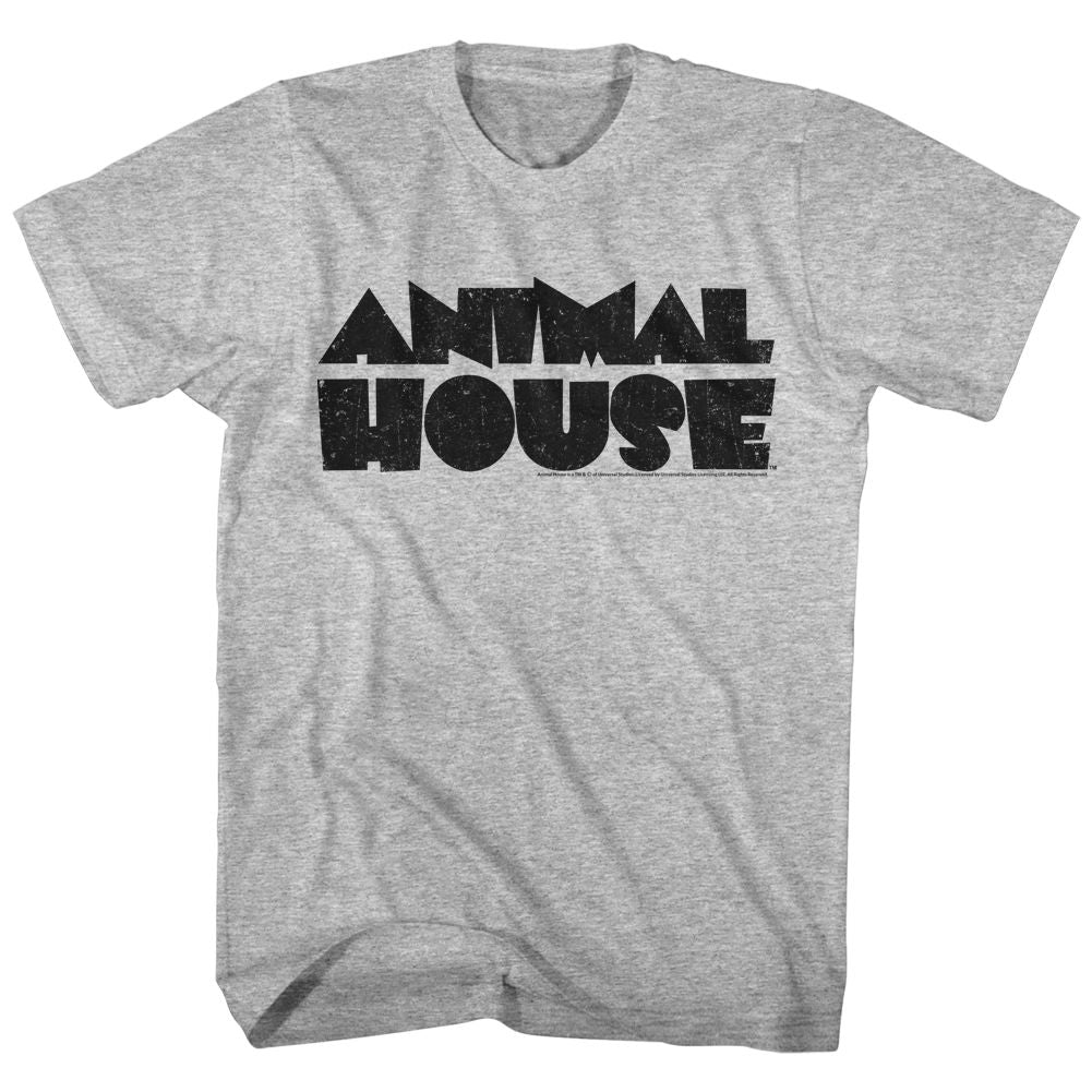 Wholesale Animal House Movie Logo Heather Gray Adult T-Shirt