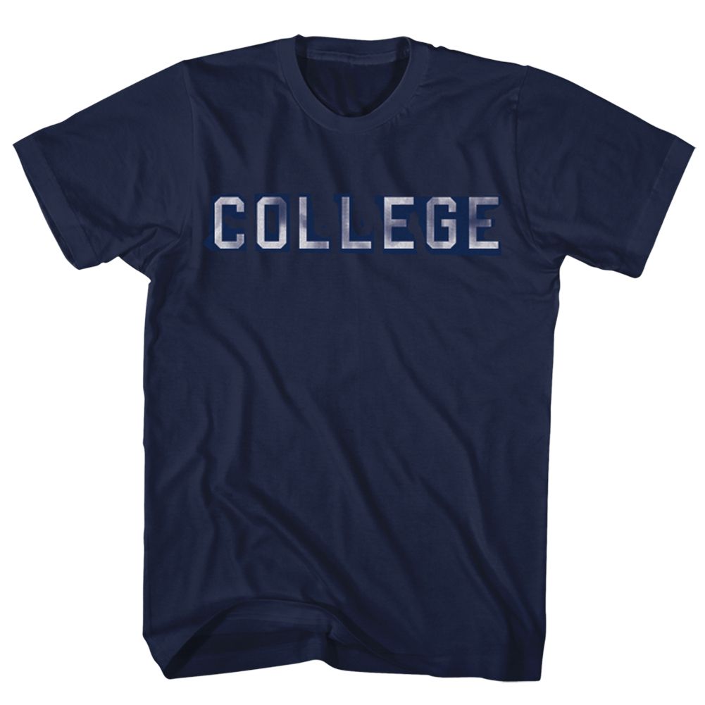 Wholesale Animal House Movie Distress College Navy Adult T-Shirt