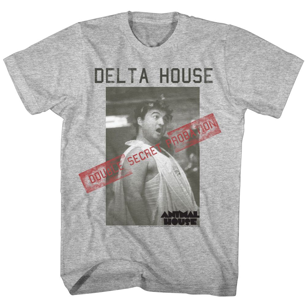 Wholesale Animal House Movie Probation Heather Gray Adult T-Shirt