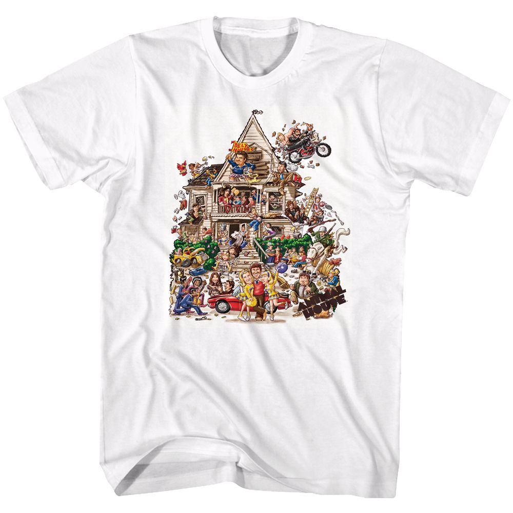 Wholesale Animal House Movie House White Adult T-Shirt