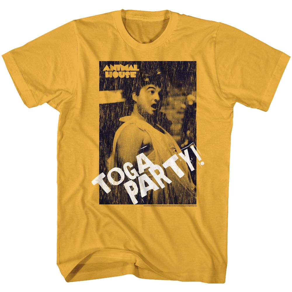Wholesale Animal House Movie Toga Party Solid Ginger Adult T-Shirt