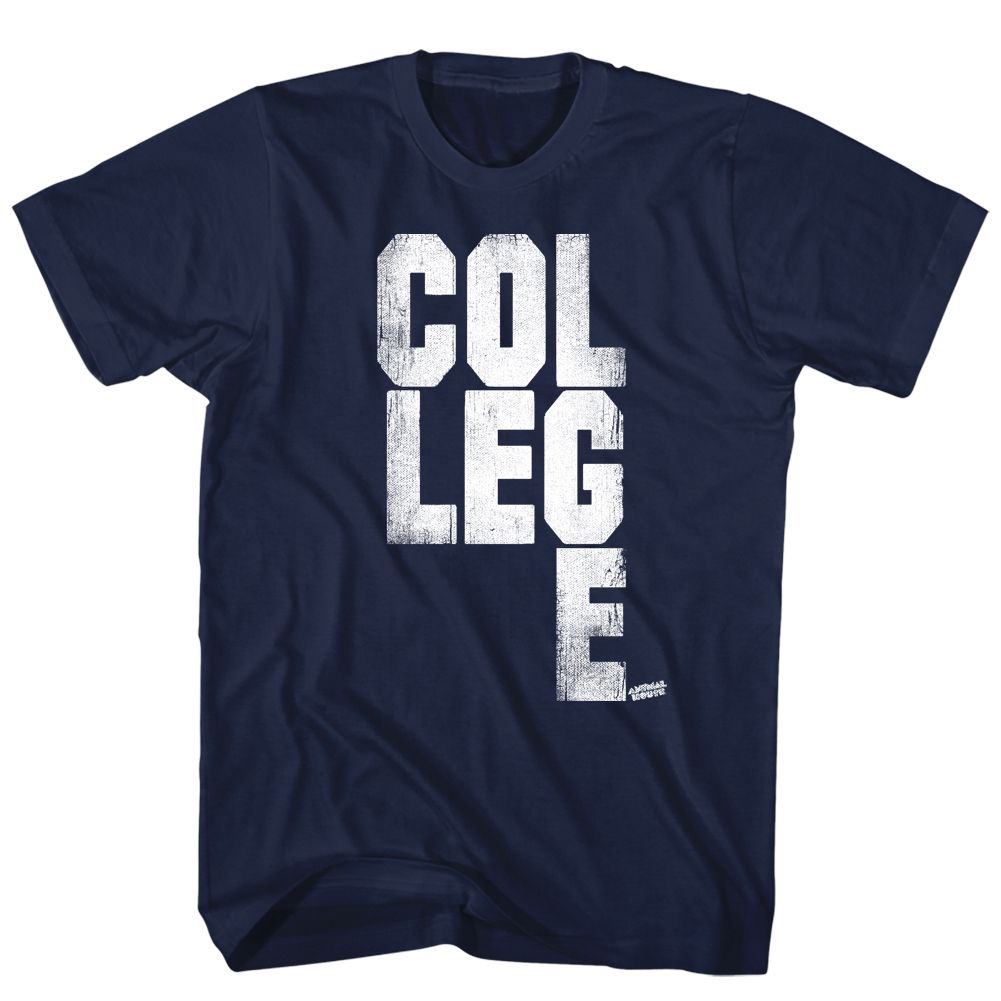 Wholesale Animal House Movie College Scrabble Navy Adult T-Shirt