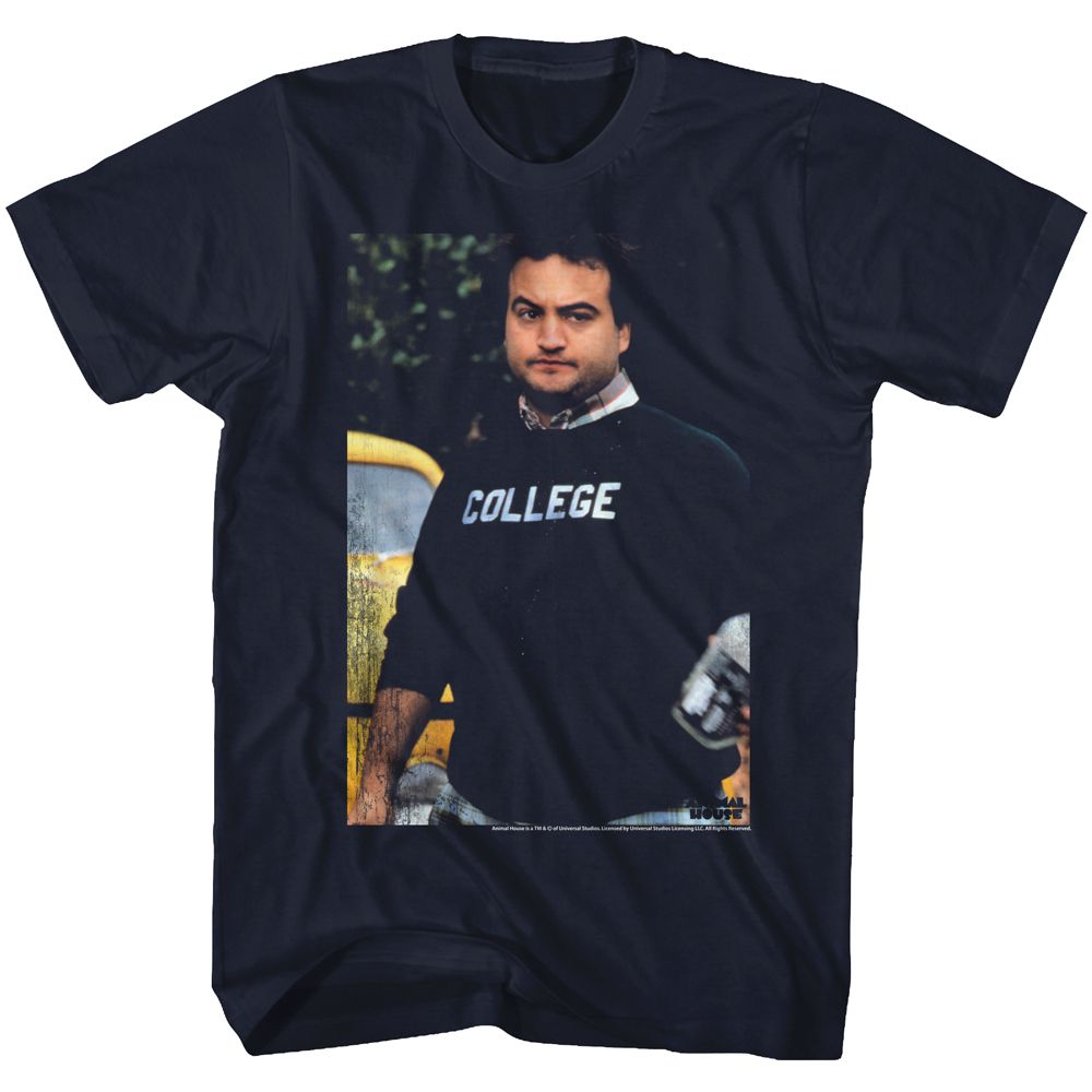 Wholesale Animal House Movie D House Navy Adult T-Shirt