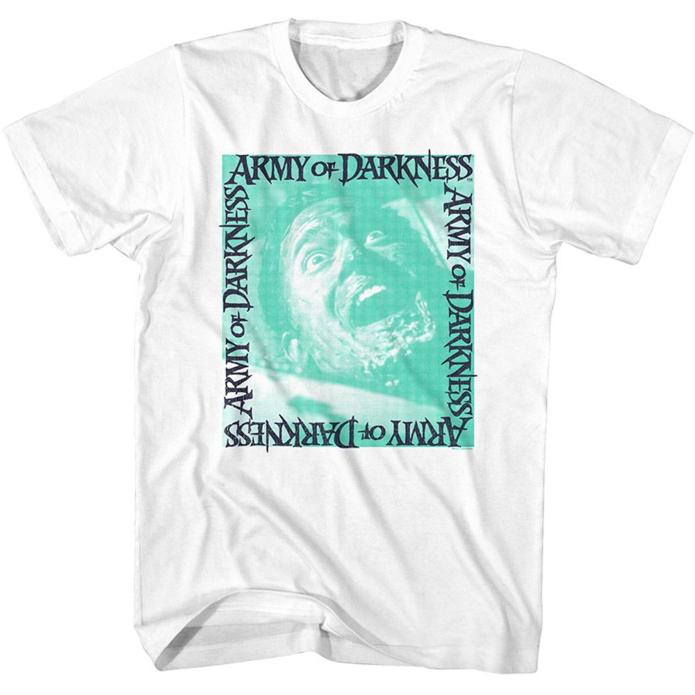 Wholesale Army of Darkness Movie Army of Darkness Movie Bad Ash White Adult T-Shirt