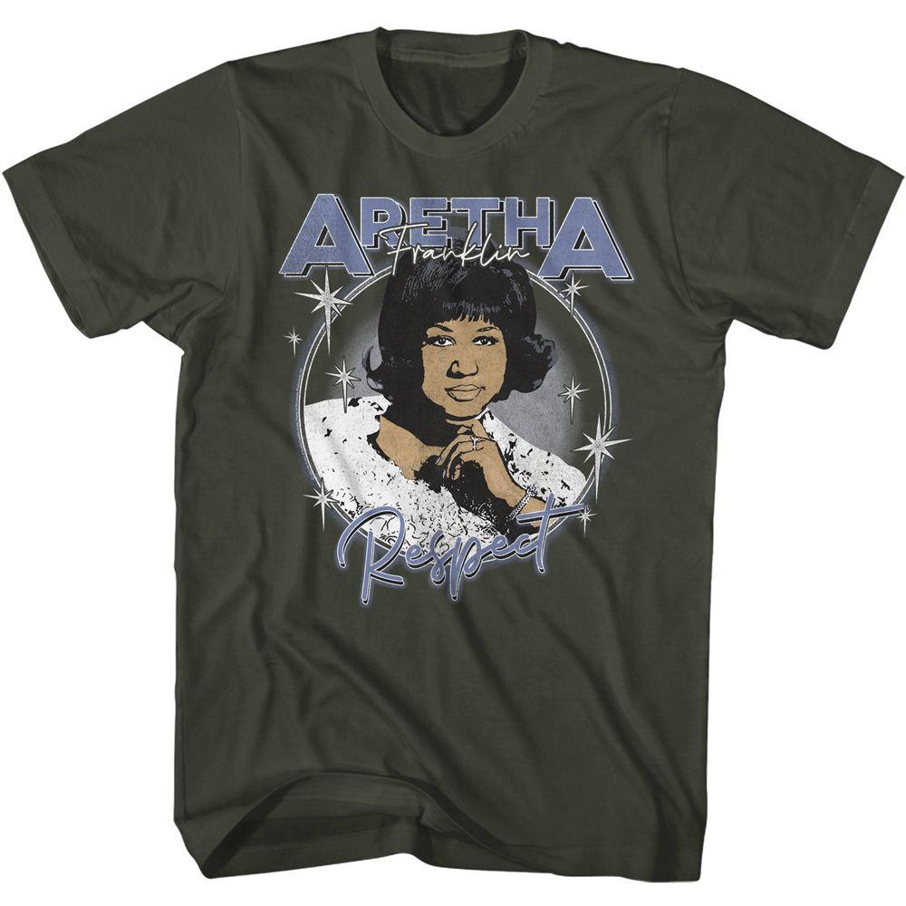 Wholesale Aretha Franklin Respect Circle T-Shirt