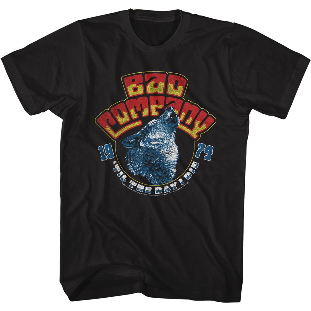 Wholesale Bad Company Wolf Head 74 T-Shirt