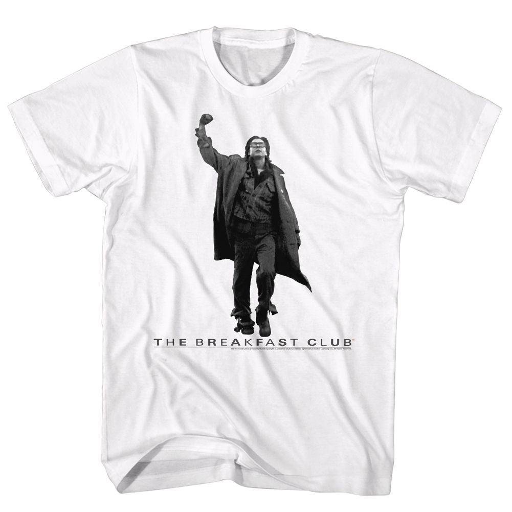 Wholesale Breakfast Club Movie Vintage Guy White Adult T-Shirt