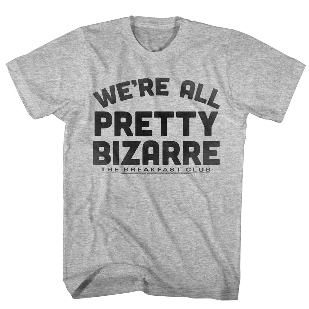 Wholesale Breakfast Club Movie Pretty Bizarre Heather Gray Adult T-Shirt