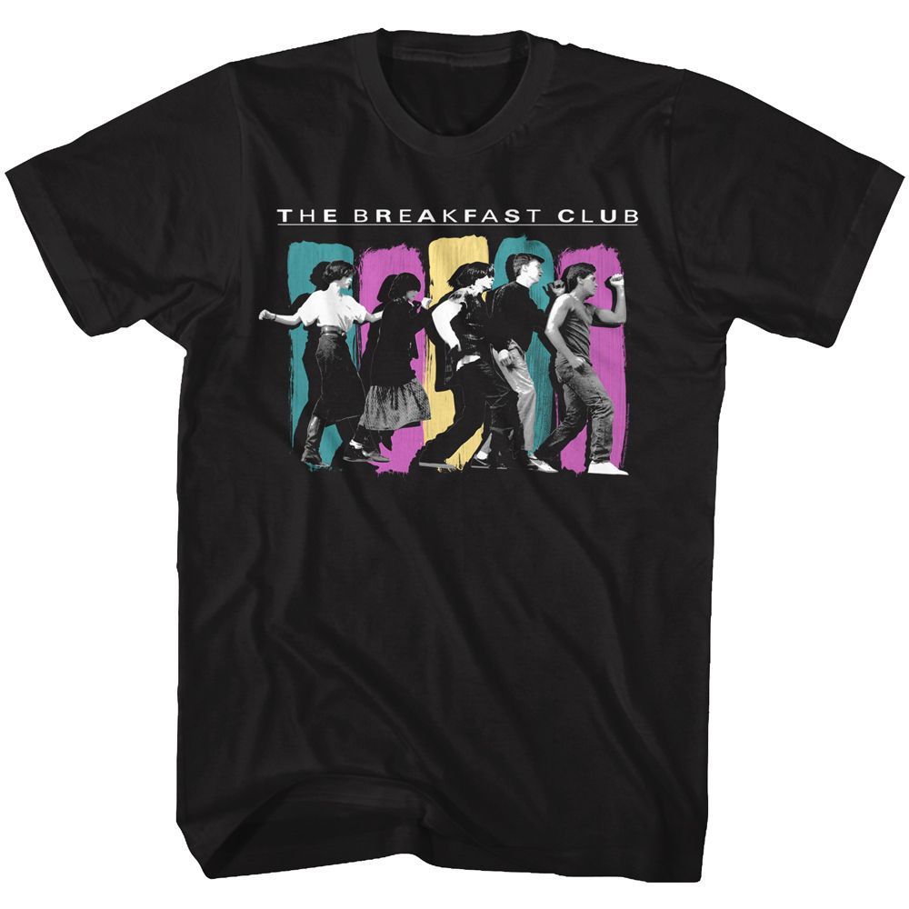Wholesale Breakfast Club Movie Breakdance Live Black Adult T-Shirt