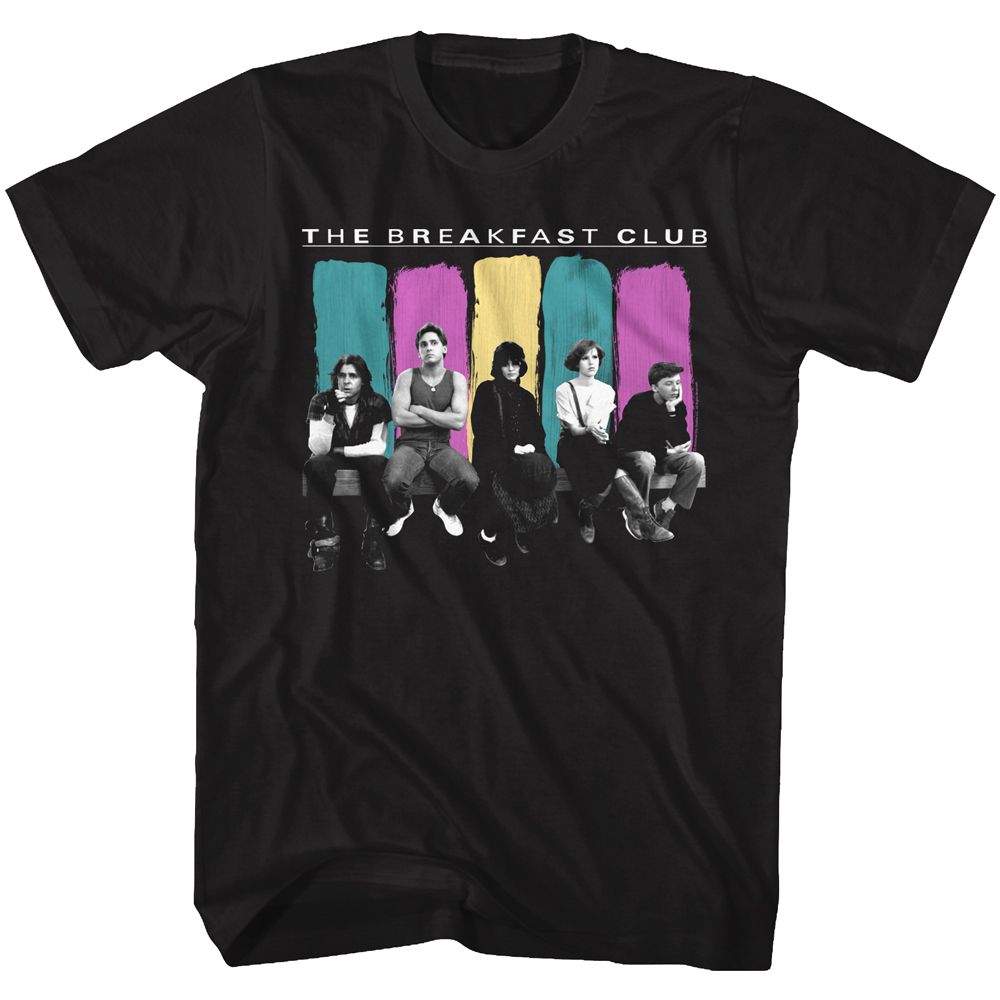 Wholesale Breakfast Club Movie Breaksit Black Adult T-Shirt