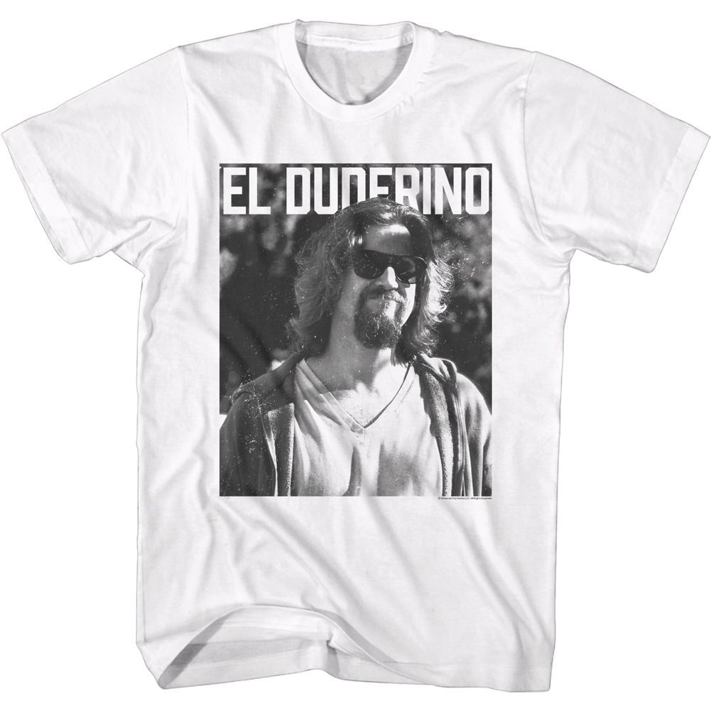Wholesale The Big Lebowski El Duderino White Adult T-Shirt