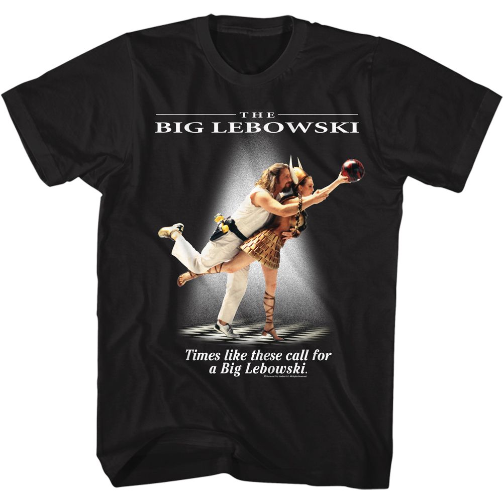 Wholesale The Big Lebowski Times Like These Black Adult T-Shirt